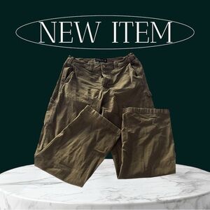 Abercrombie and finch Baggy Light Brown Taupe Cargo Pants Size 33w 32L